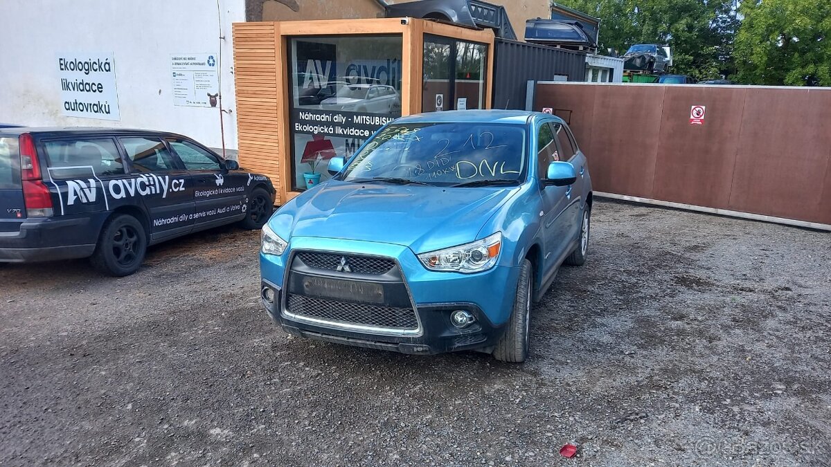 Mitsubishi ASX 1,8 DID, 110kw, manuál, F6MBA, r.v. 2010