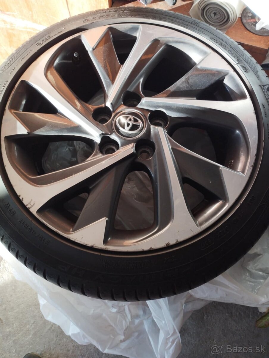 Orig. disky Toyota Corolla 2018 r17 5x114,3