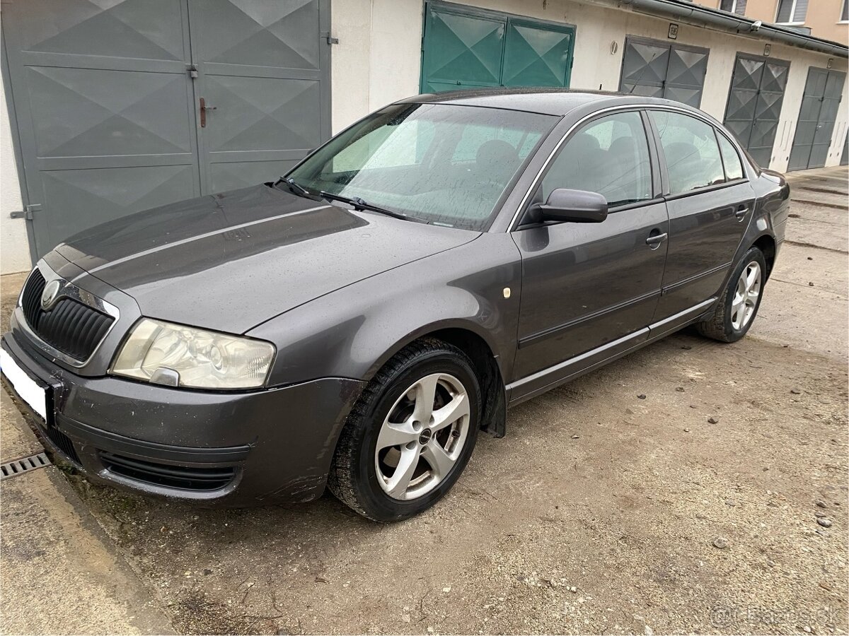 Škoda Superb 1,9TDI 74KW Rok výroby 2005 STK/EK 2026