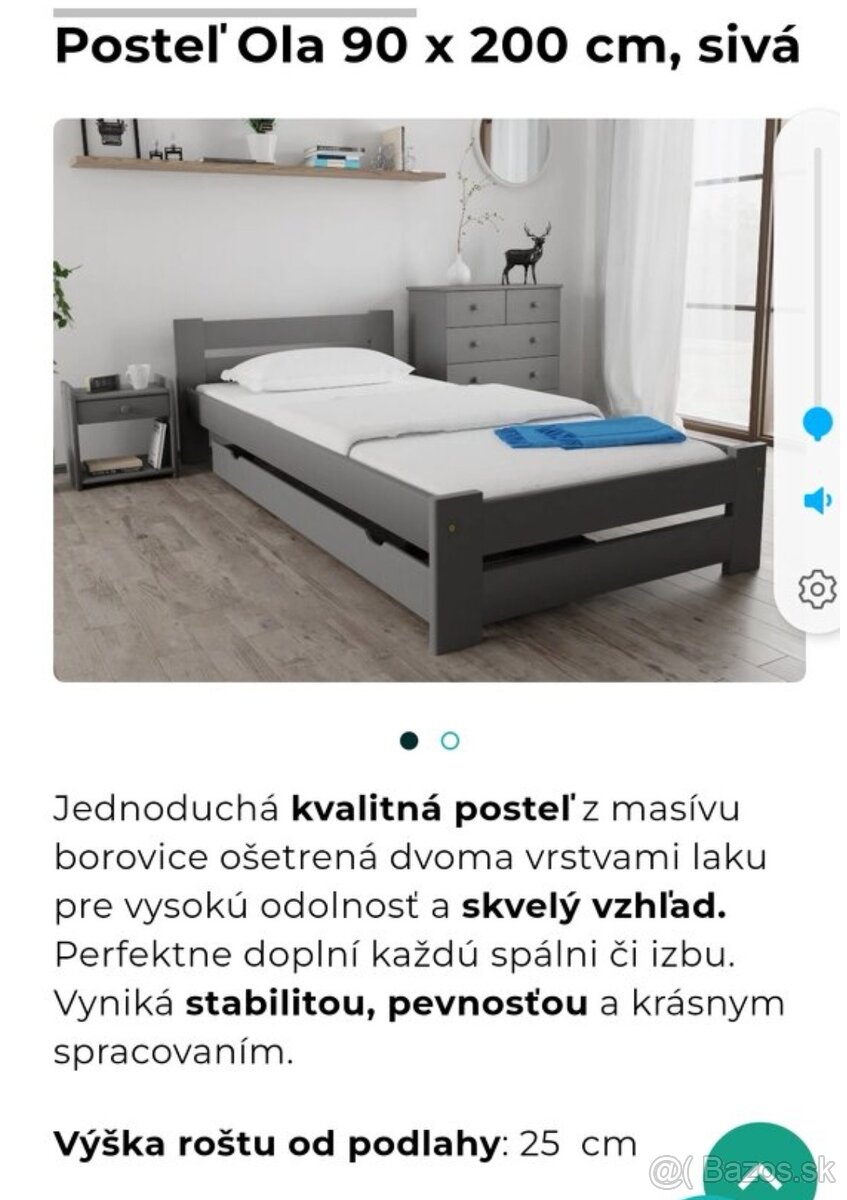 Postel do študentskej j izby