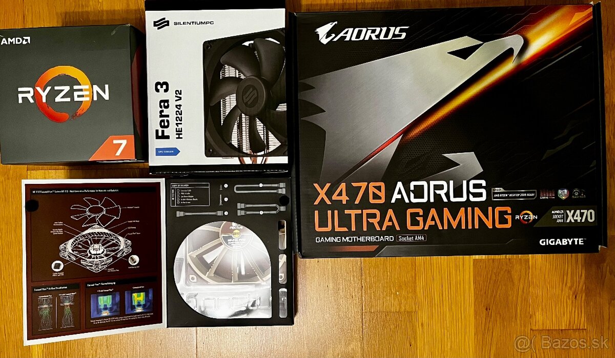 Gigabyte X470 aorus ultra gaming + Ryzen 7 2700x