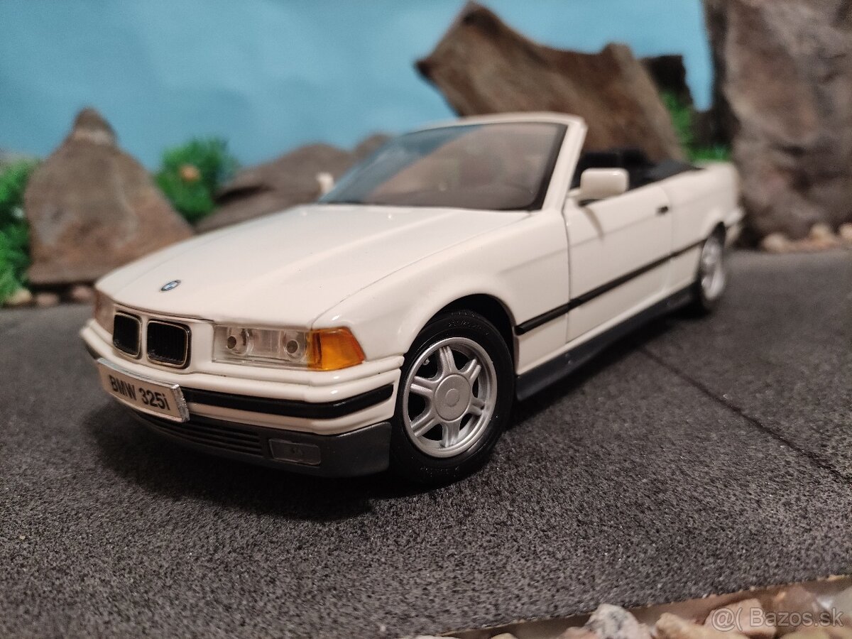 prodám model 1:18 BMW 325i cabrio