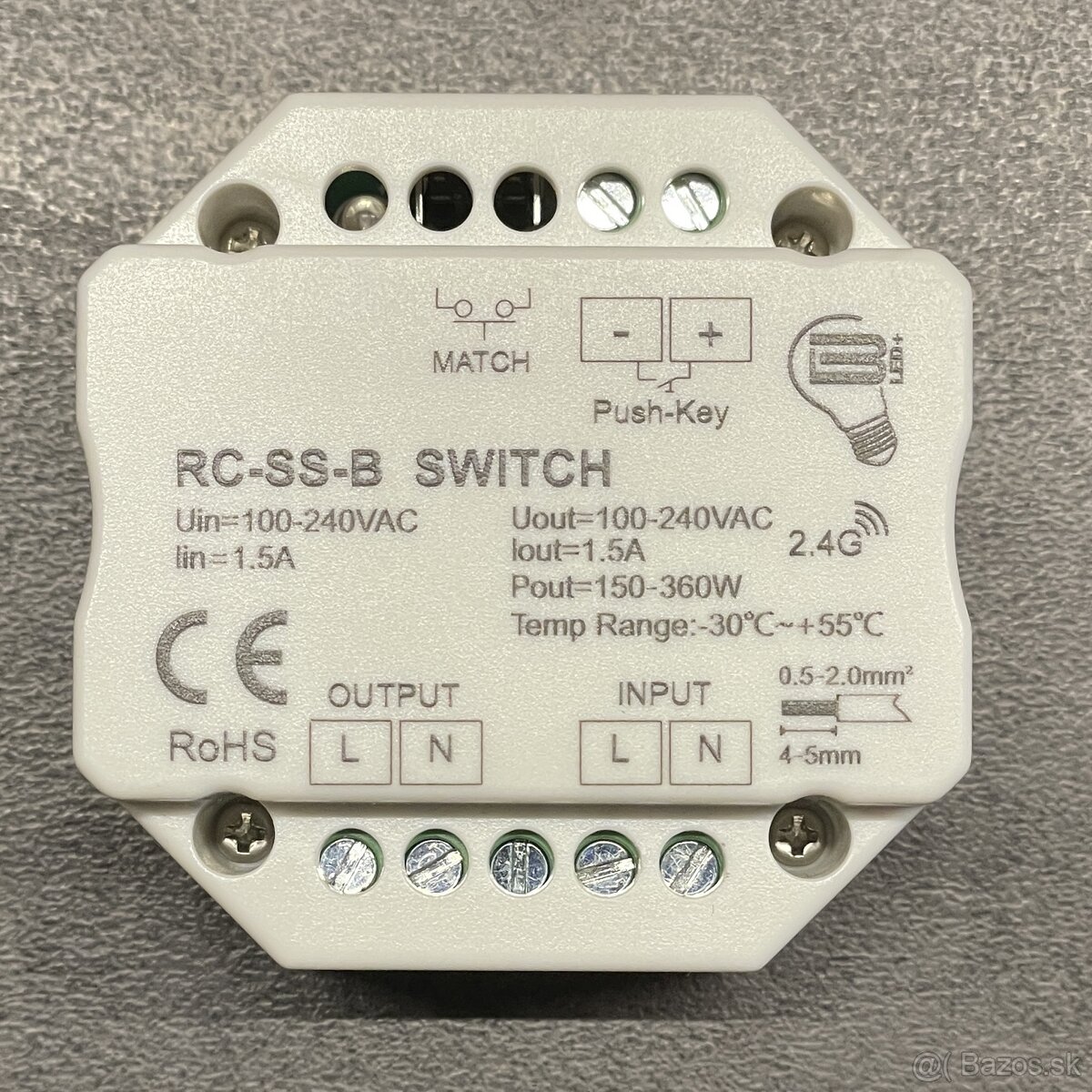 Riadiaca jednotka RC-SS-B ON/OFF