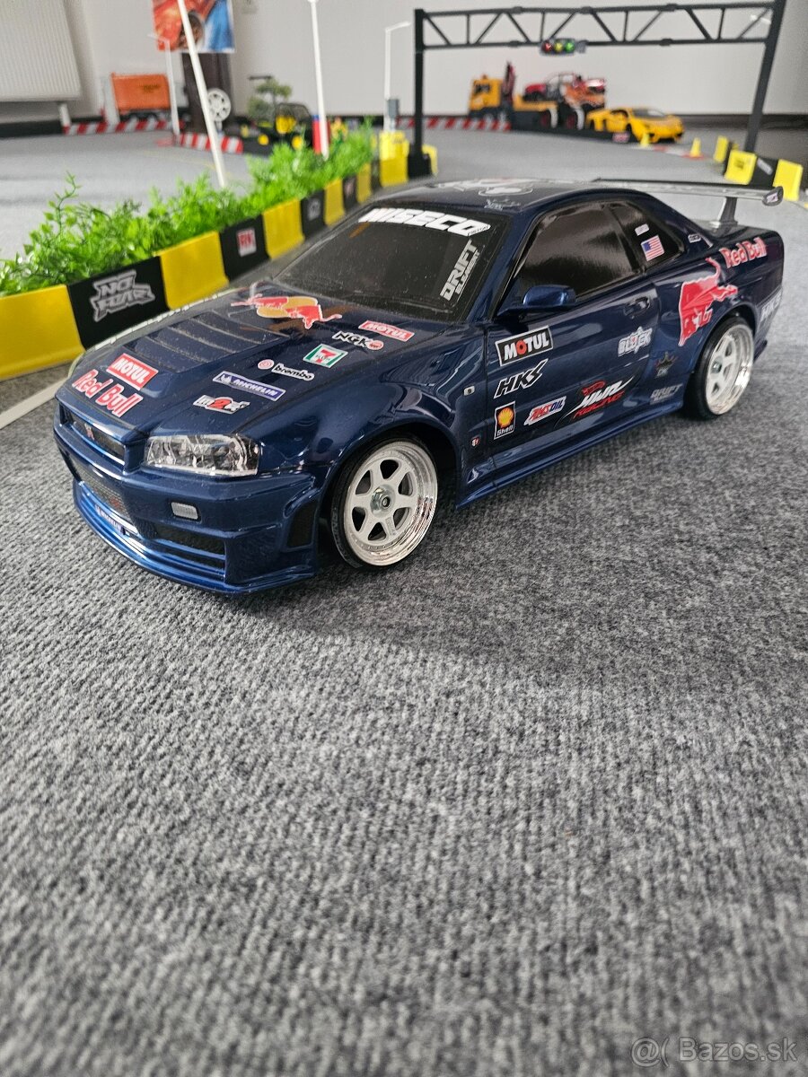 Rc drift auto Nissan Skyline