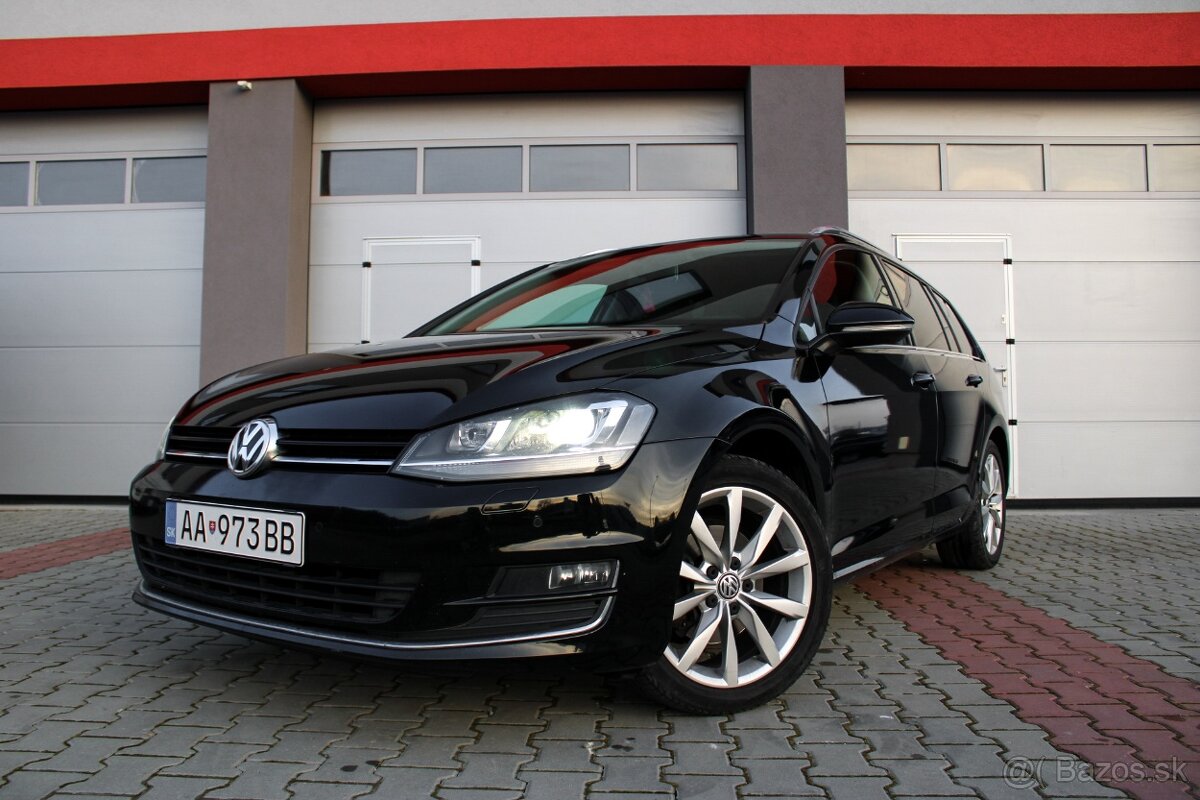 Volkswagen Golf 2.0 TDI Highline DSG, Masážné sedadlá