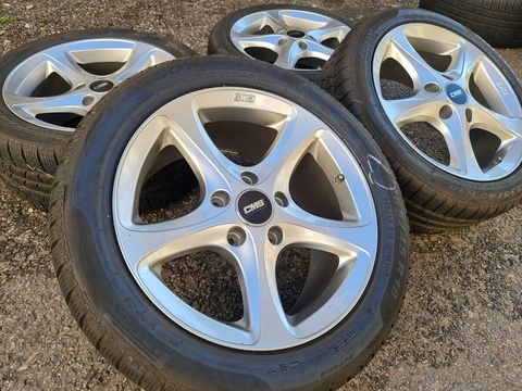 R18" 5x130 9jx18 et43 pneu 265/45 r18 a 235/