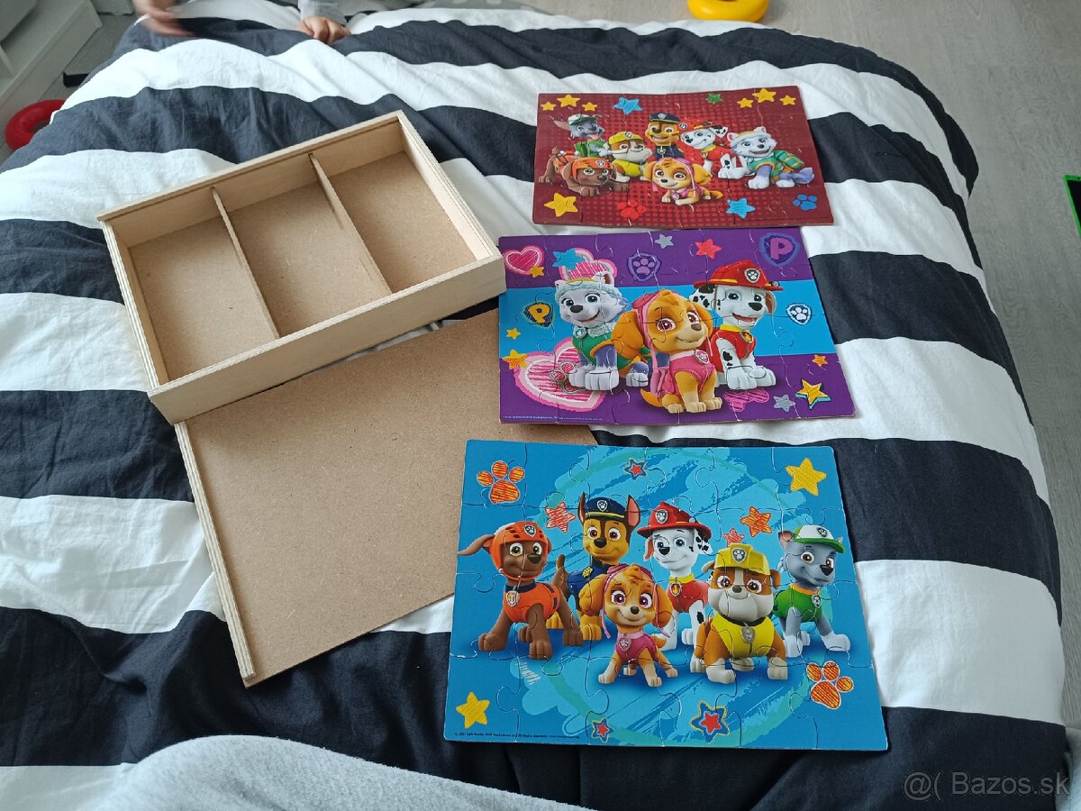 Puzzle pawpatrol, magnetická hra