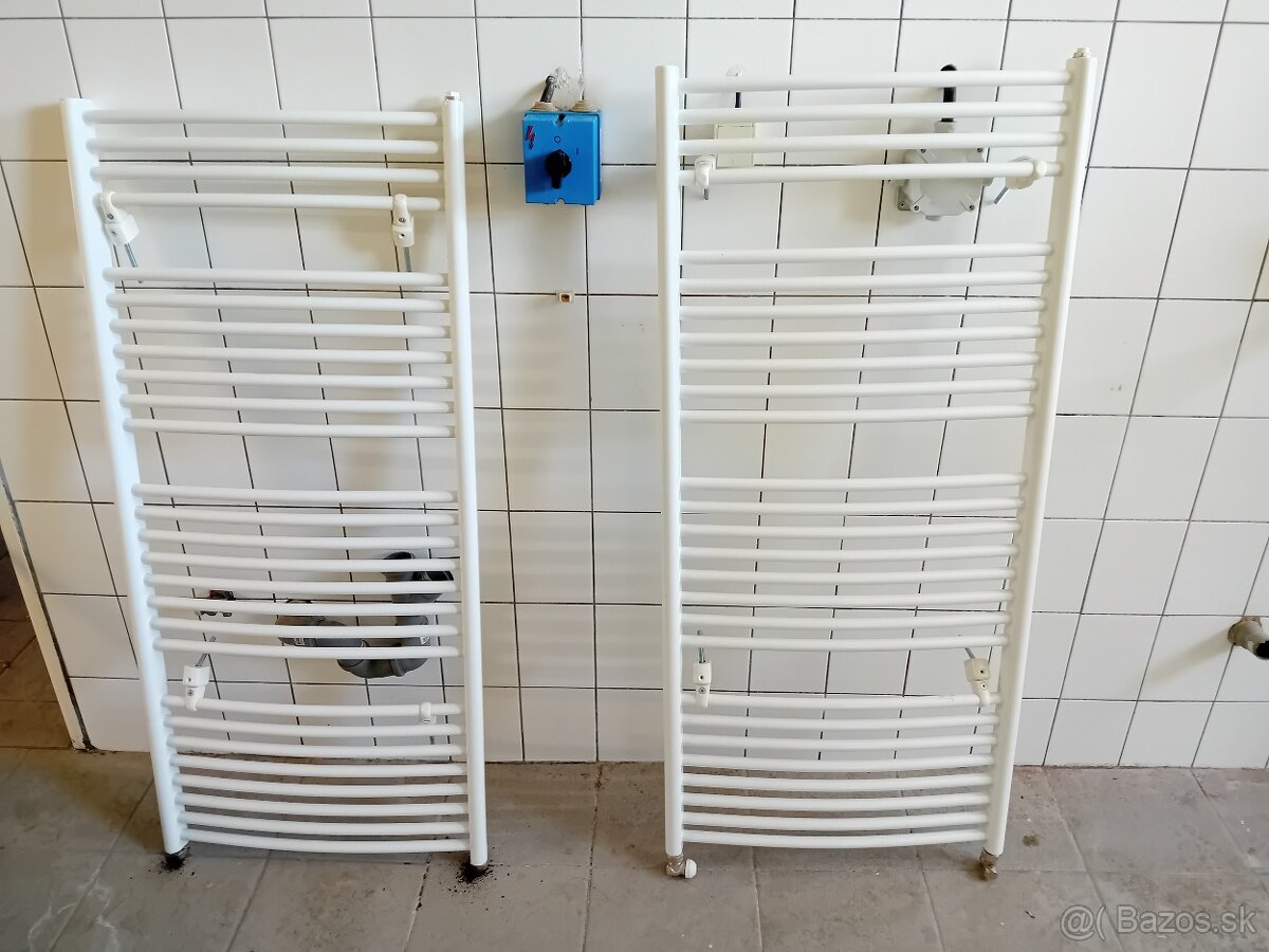 Predám 2 ks rebríkový kúpeľnový radiator