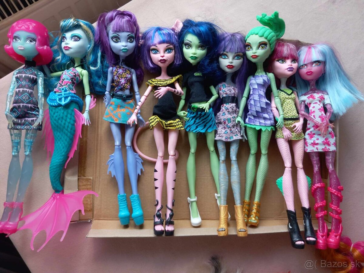 Monster high bábiky Create a Monster