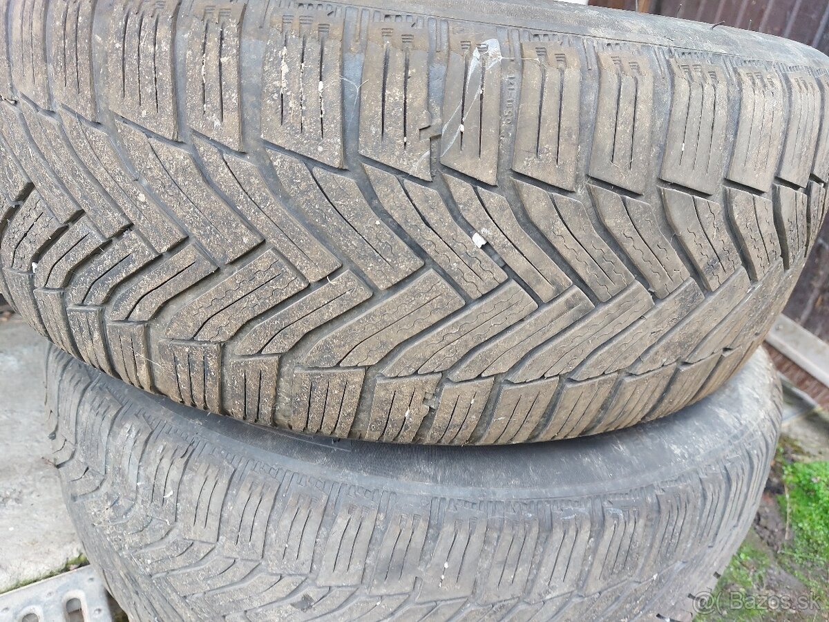 Pneumatiky  + plechové disky 205/55 R16(Michelin)