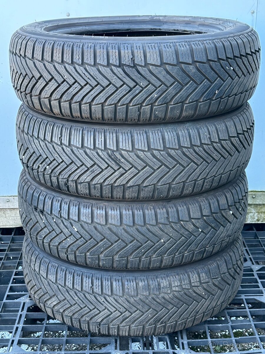 PREDÁM 4 kusy zimné pneumatiky MICHELIN 195/60 R18 96H