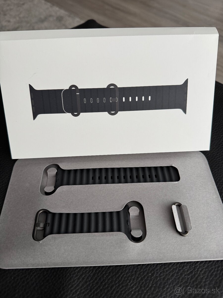 Apple remienok Ocean band čierny - pre Watch ultra 2 black