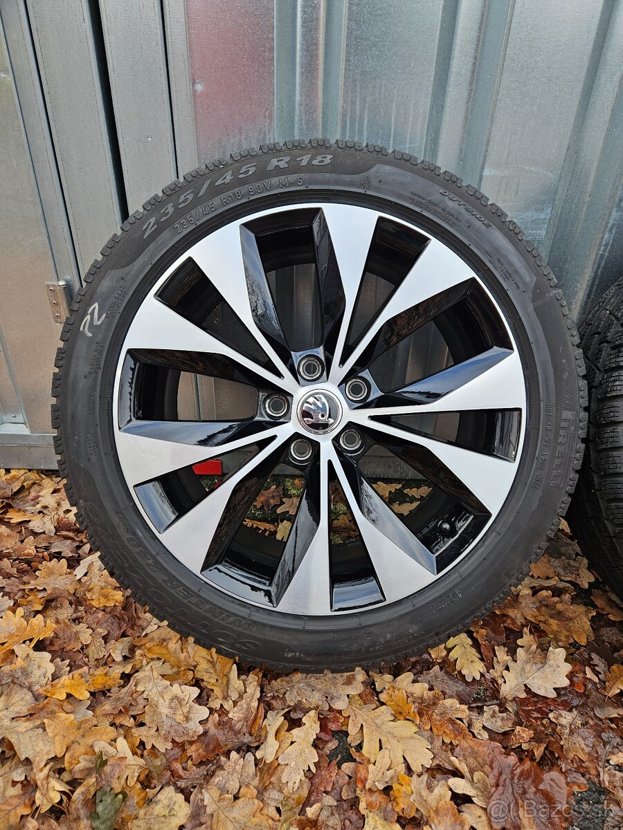 Zimní alu kola Cassiopeia 18" Škoda Superb 235/45 R18