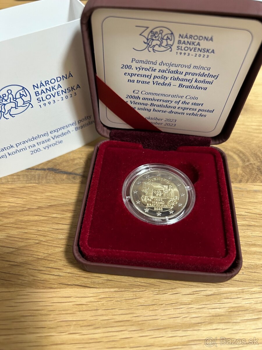 2€ PROOF EXPRESNÁ POŠTA 2023