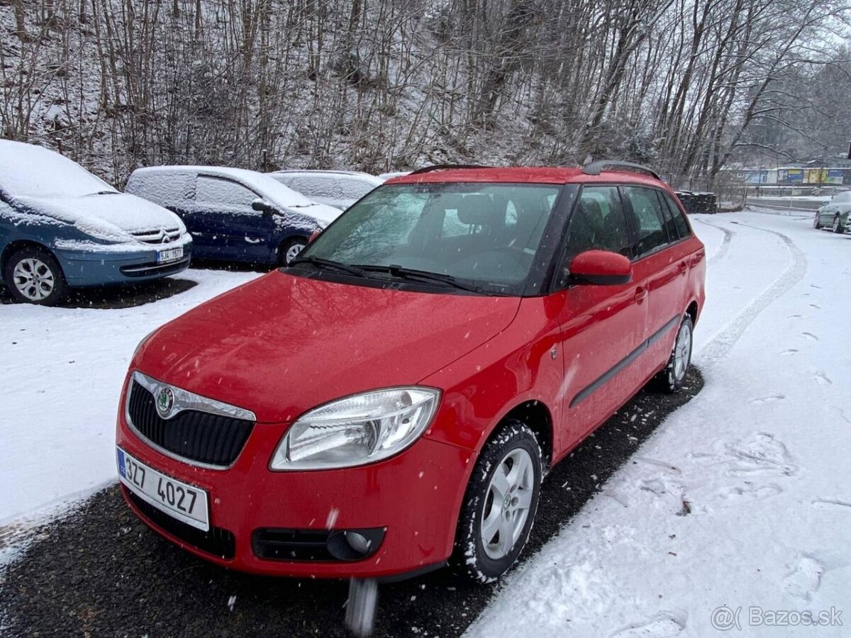 Škoda Fabia Combi 1.2HTP 51kW ABS nové ČR 94tkm