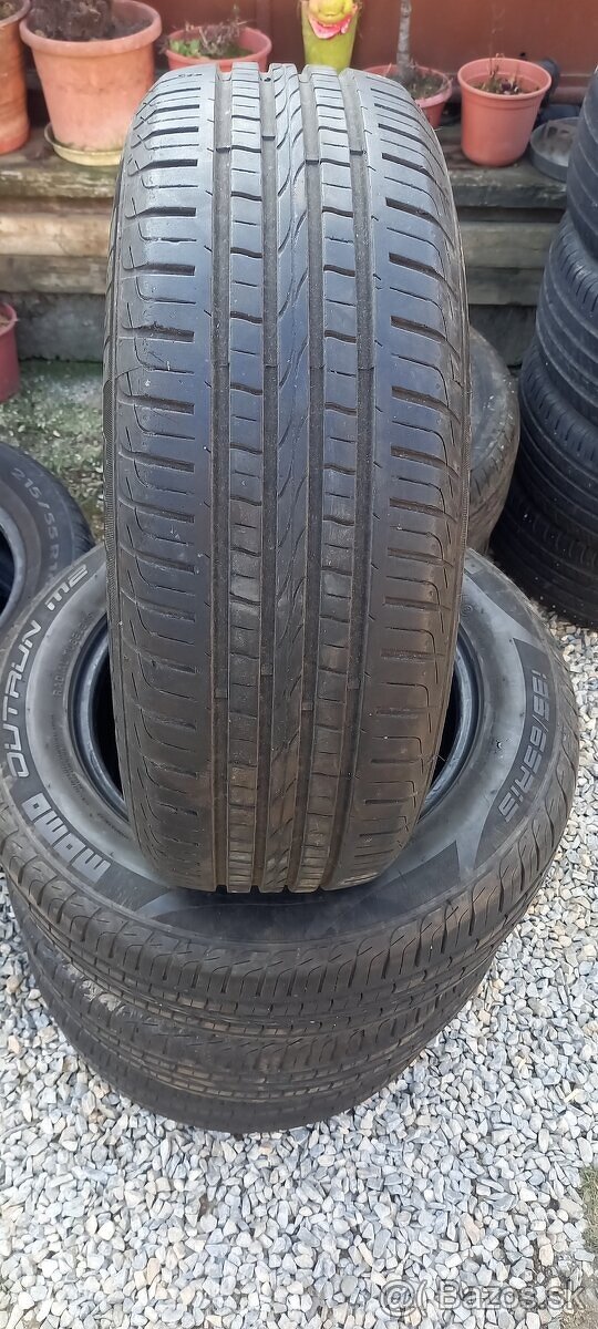 Predám letné pneu 195/65r15 momo