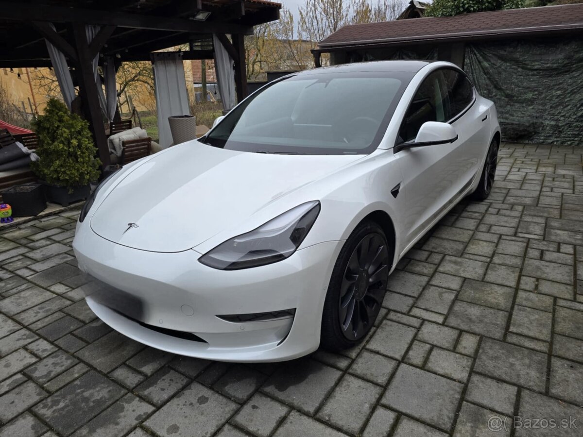 Tesla Model 3 Performance AWD Fresh Model, Tepelko, Matrix