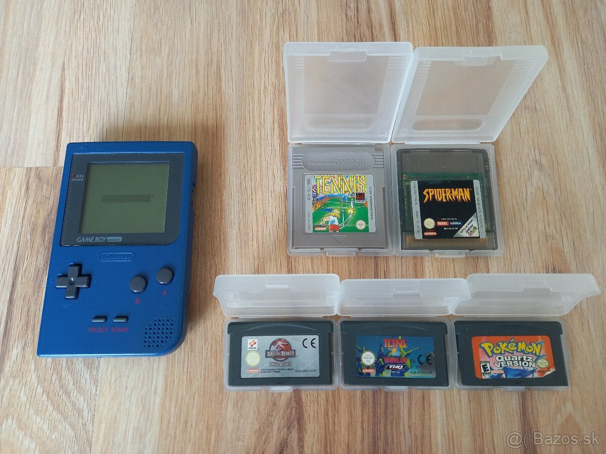 Nintendo Gameboy Pocket a hry