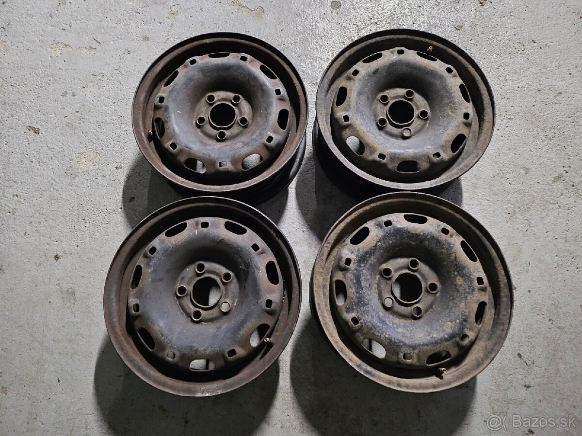 Plechové disky 5x100 r14