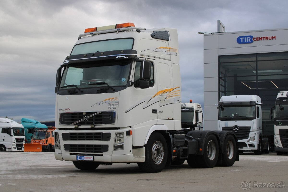 Volvo FH 550, EURO 3, RETARDER, ZVEDACÍ NÁPRAVA, 6X4