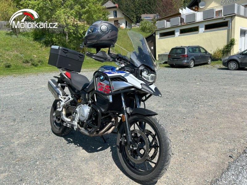 BMW F 750 GS, 9 200km,02/2023, záruka 02/2028, odpočet DPH