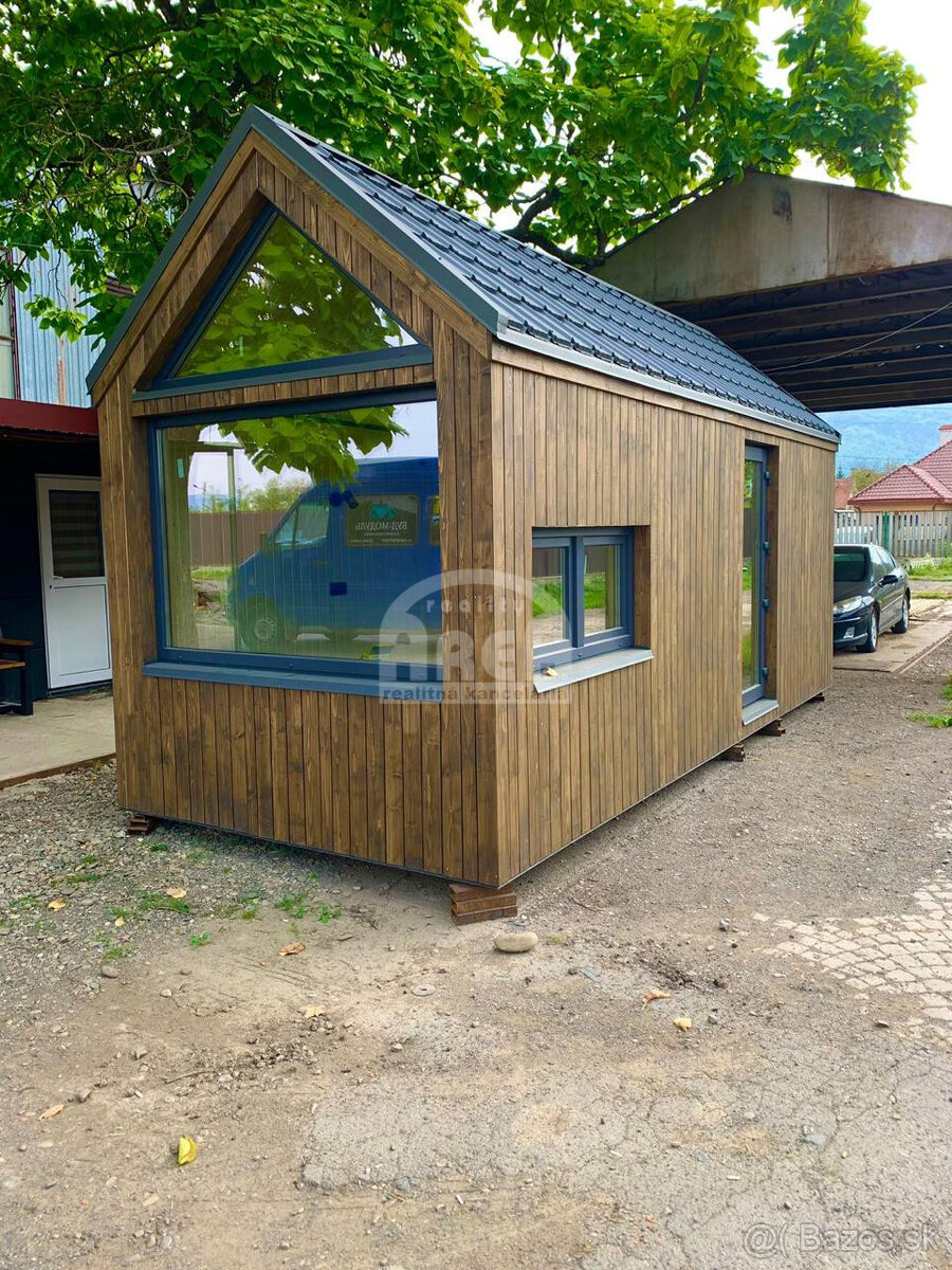 Nový, mobilný "MINI HOUSE" vhodný na celoročné využitie