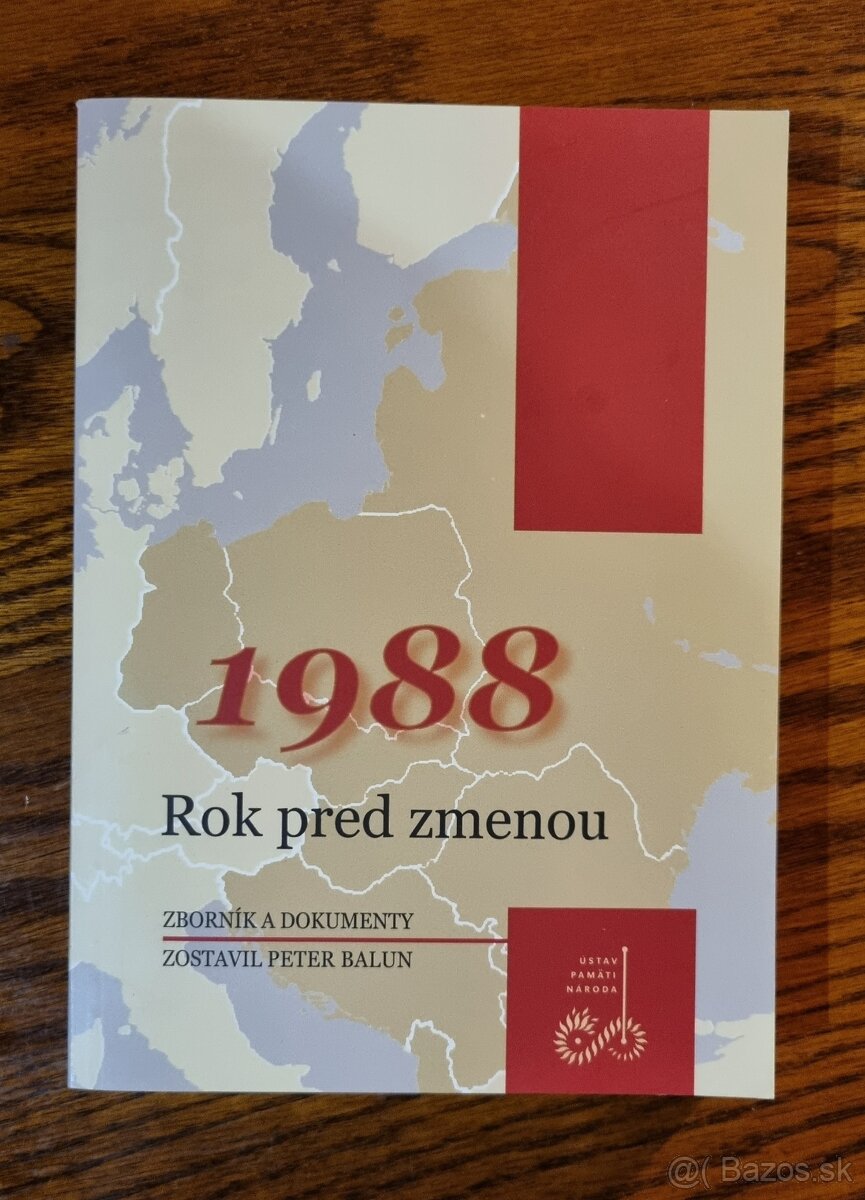 Kniha 1988 Rok pred zmenou