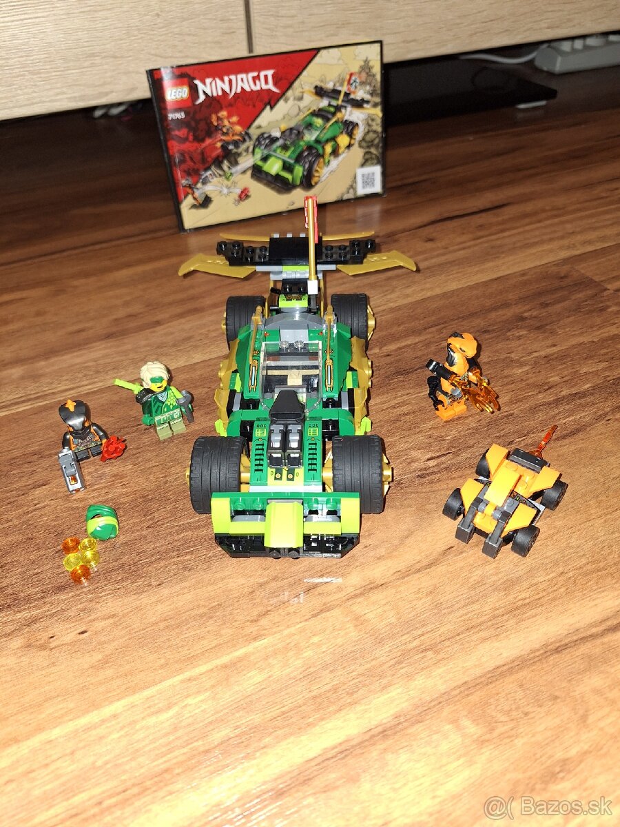 Lego Ninjago 71763 Lloydovo pretekárske auto

