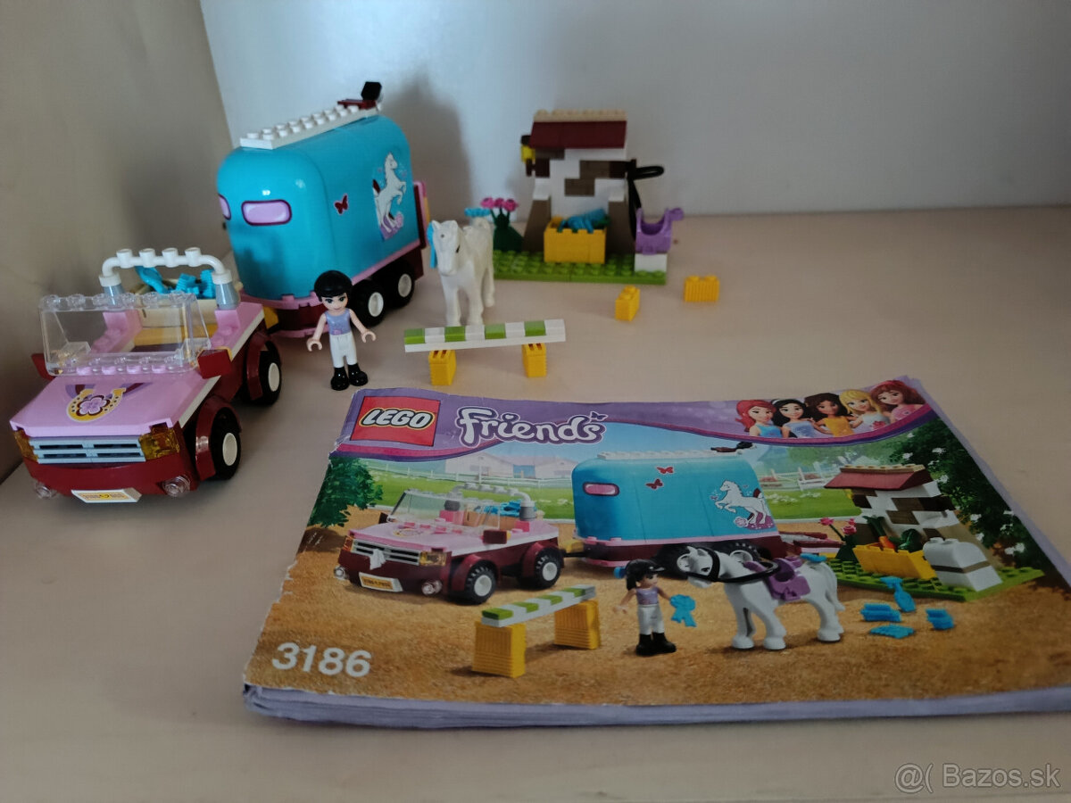 Lego Friends 3186 Emmin přívěs pro koně