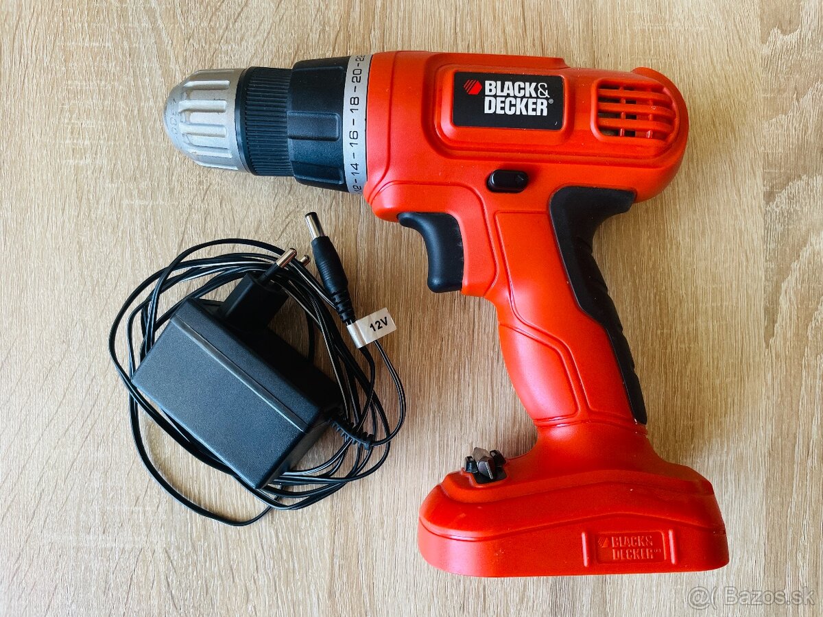 Akuvŕtačka Black & Decker EPC12