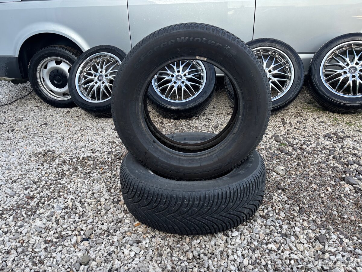 Predám zimné pneumatiky BF Goodridge 215/65R 16