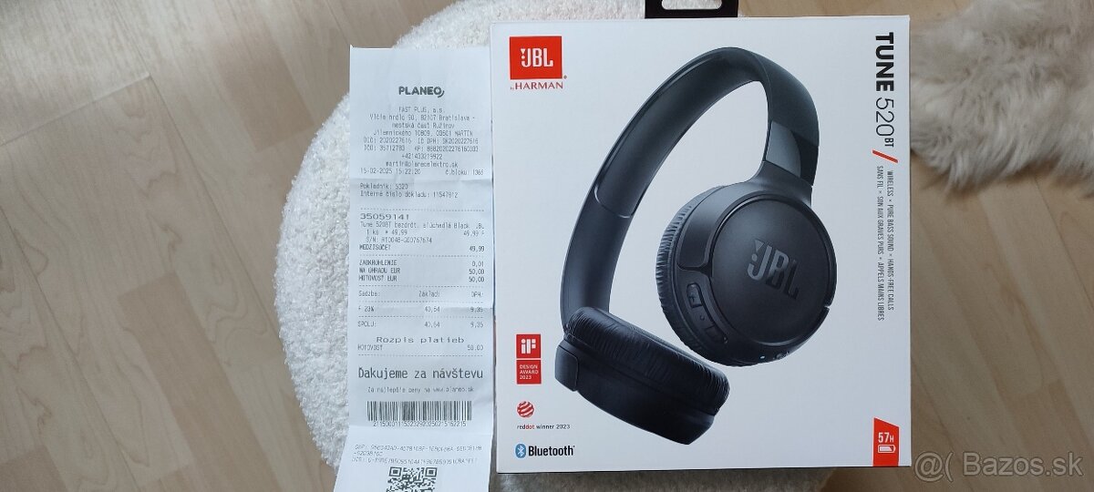 Predam bluetooth jbl sluchadla