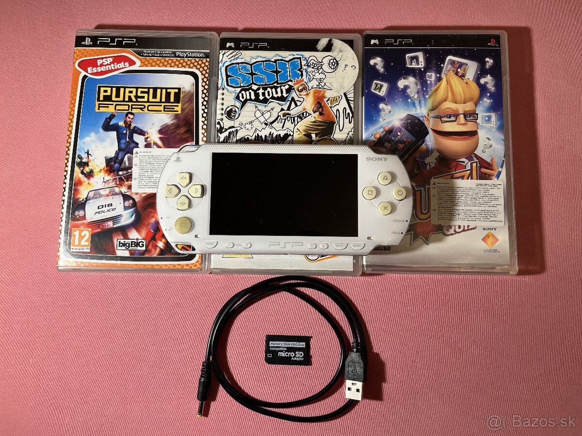 PSP 1000 (FAT) biela