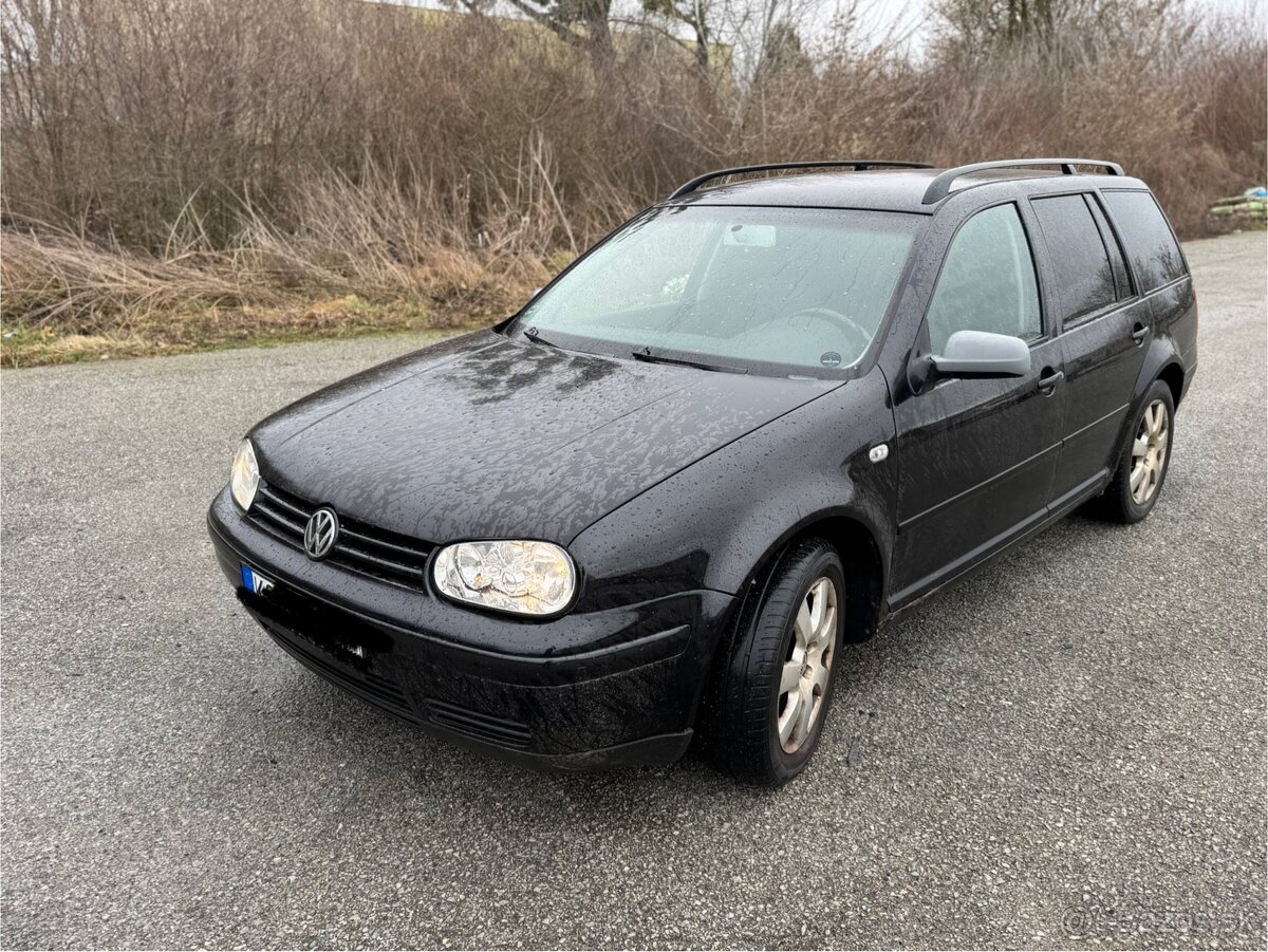 VW Golf IV Combi 1,9 TDI 74 kW AXR ťažné