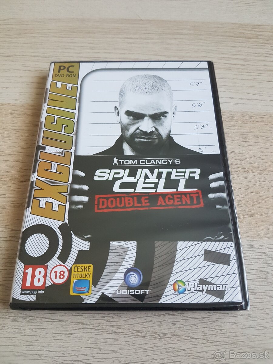 Splinter cell - doble agent / NEW / PC