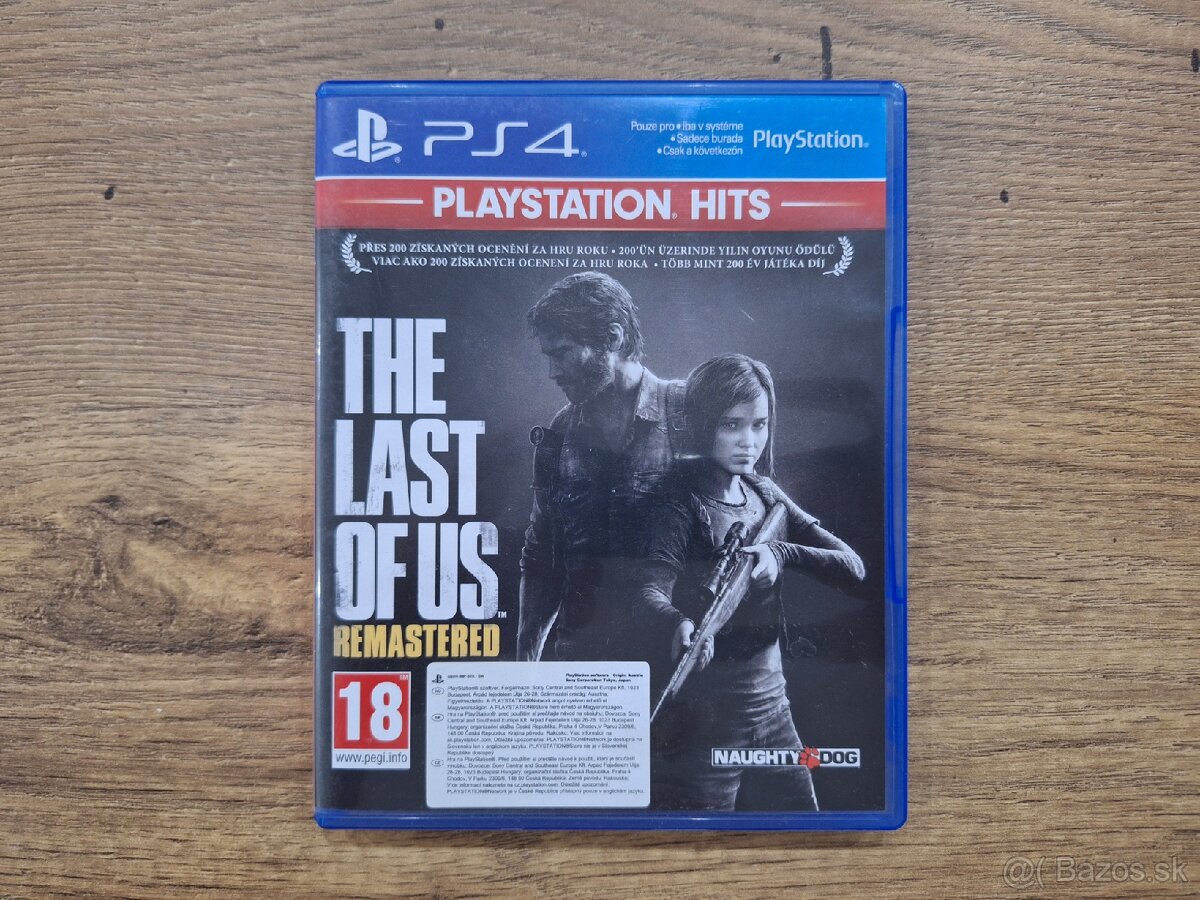 Hra na PS4 - The Last of Us Remastered CZ