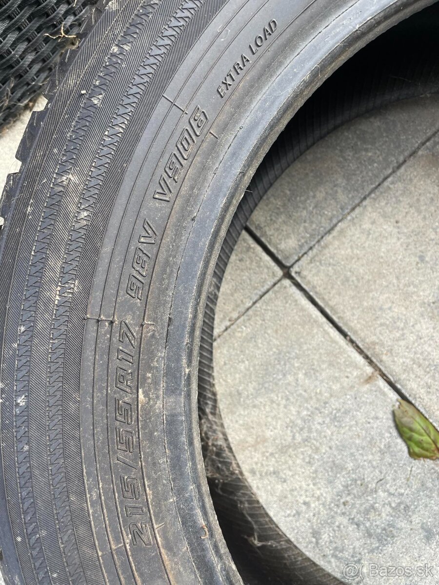 215/55R17 zimné pneumatiky