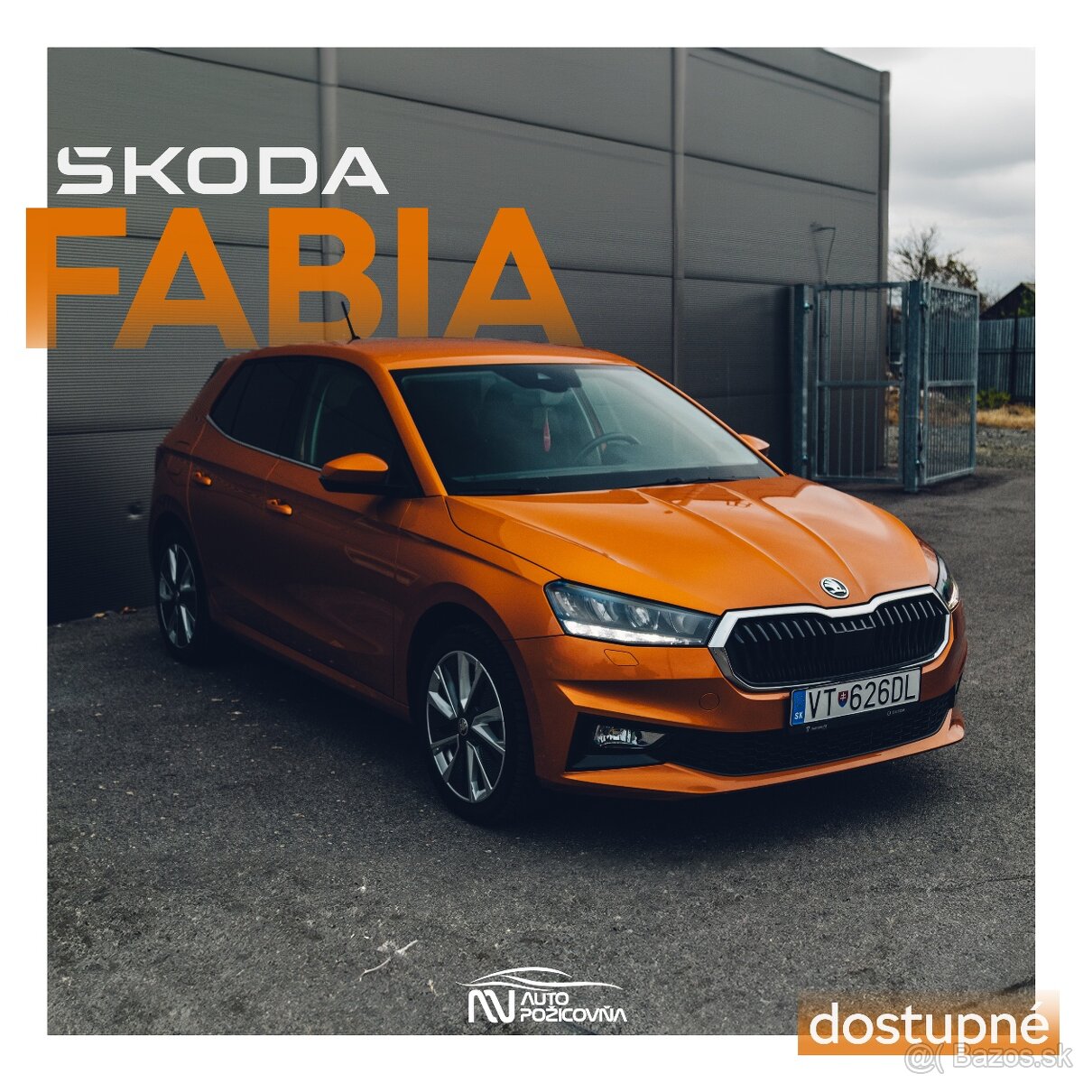 Škoda Fabia 2023 na prenájom / Autopožičovňa