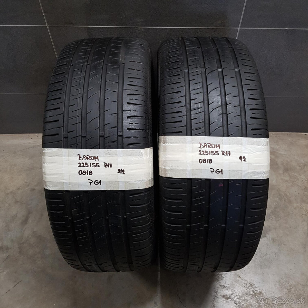 Letné pneumatiky 225/55 R17 BARUM DOT0818