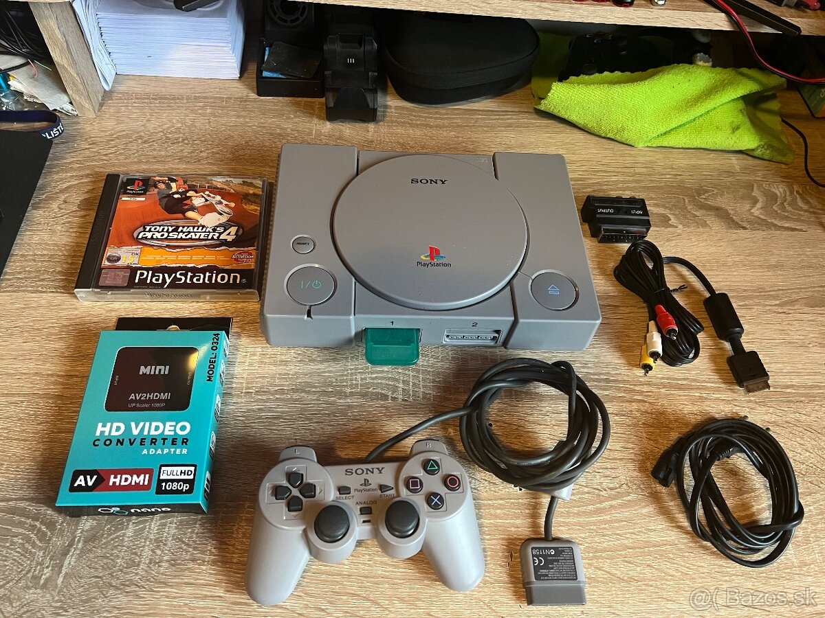 Playstation 1 FAT Komplet príslušenstvo