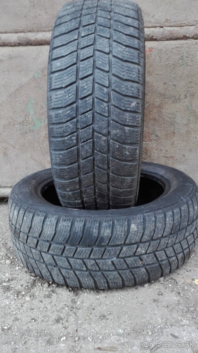 Predám 2-Zimné pneumatiky Barum Polaris 195/50 R15