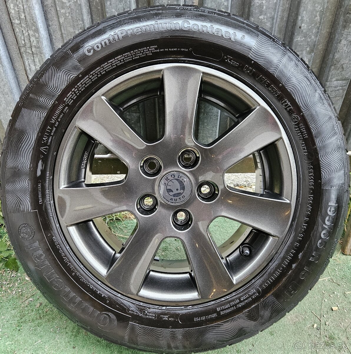 Nemecké disky BORBET - 5x112 r15 + 195/65 r15