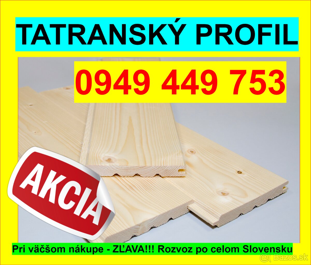 #51. Perodrážka, Tatranský profil, Obklad 0949 449 753