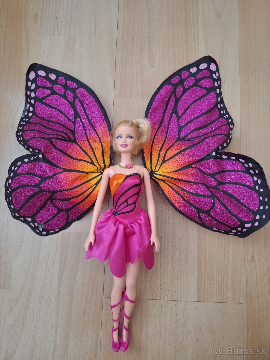 Bábika Barbie Mariposa