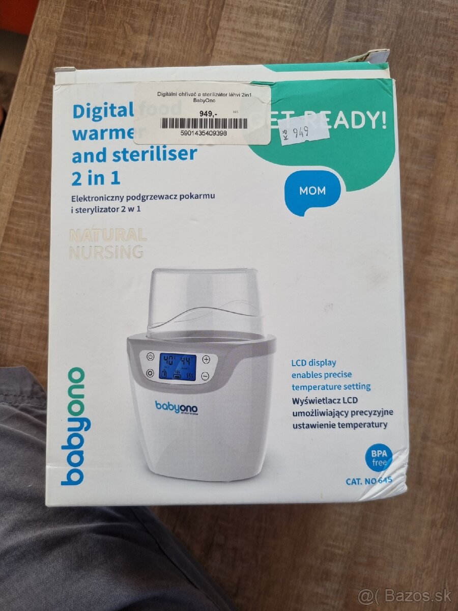 Digitalny ohrievac a sterilizator