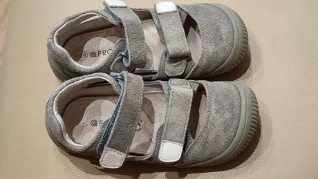 Kožené barefoot sandále prezúvky 29