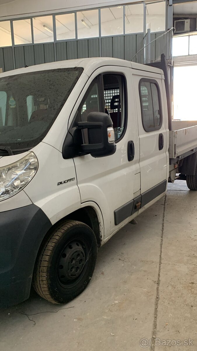 Fiat ducato 2,3 valník 7 miestne rok 2012