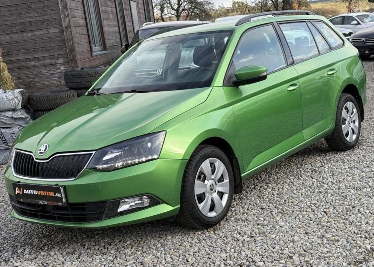 Škoda Fabia 1,2 TSI KLIMA, TAŽNÉ, 66.000Km benzín manuál