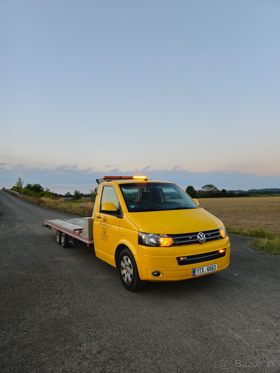 Odtahový speciál odtahovka Vw Transporter T5 K