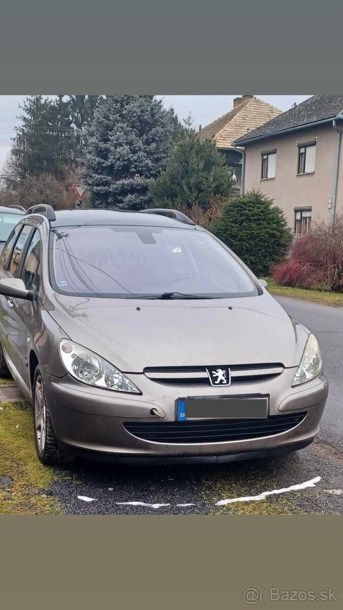 Predám Peugeot 307 1.9Hdi s poruchou motora